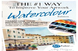 Number 1 Way to Improve Your Artwork Watercolour Ed
