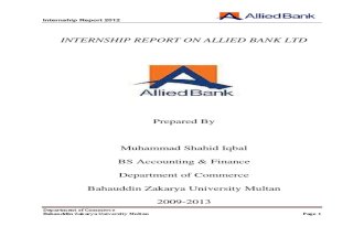 Shahid ABL Internship Report-final