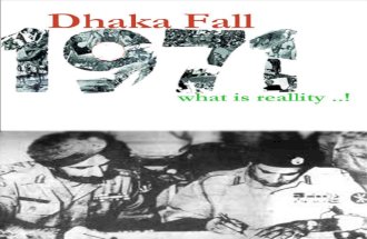 Zaid Hamid: Reality of Dhaka Fall 1971 ! Worth reading