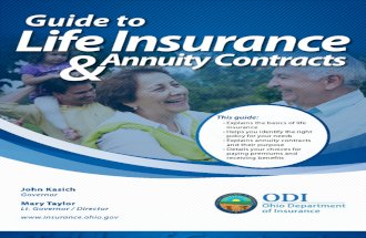 Guide to Life Insurance & Annuity Contracts