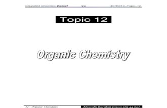12 Organic chemistry