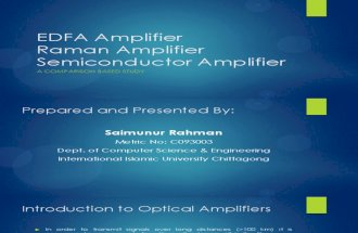 comparisonamongfiber amplifiers-