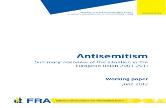 2215 FRA 2012 Antisemitism Update 2011 En