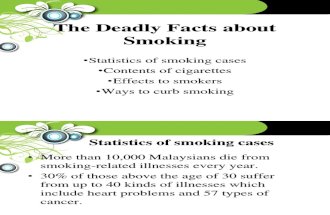 The Deadly Facts About Smoking