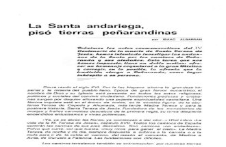 La Santa andariega, pisó tierras peñarandinas.pdf