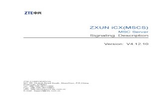 SJ-20120730093520-003-ZXUN iCX (MSCS) (V4.12.10) MSC Server Signaling Description