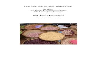 generalValue Chain Analysis Soybeans Malawi