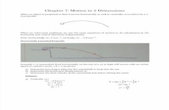 2 Dimensional Motion Notes