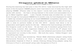 Dragons Glided in Milano