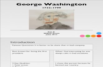 Ben B. - George Washington