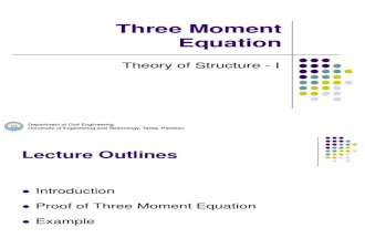 3 moments equation