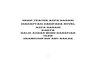Skrip Teater _Azfa Hanani