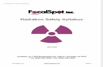 Manual Radiation Safety