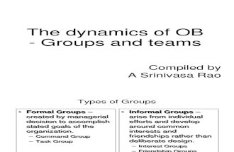 Dynamics of OB