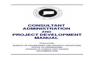 Consultant Administration and Project Development Manual by FIDIC