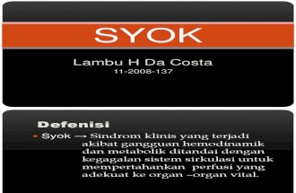 Presentation Syok