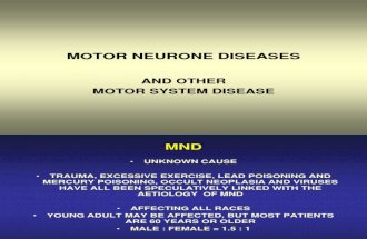 Motoneuron Diseases