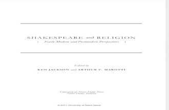 Shakespeare & Religion P01450-Ex