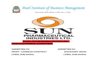 A Project Report Of SPIL