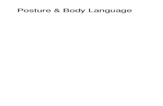 Posture & Body Language