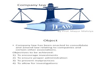4.Company Law Slides