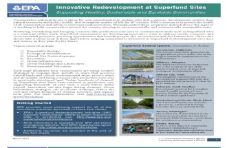 Innovative Redevelopment at Superfund Sites