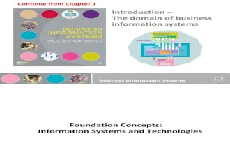 Chapter 1- Is and Business