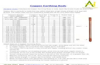 Copper Earthing Rods