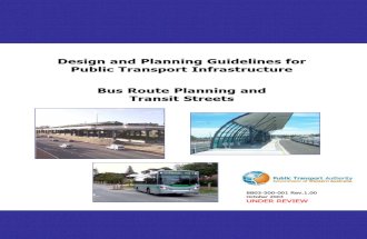 8803 500 001 Bus Route Planning