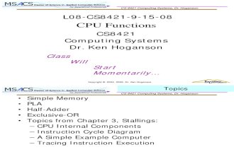 L08 CPU Function