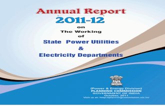 Annual Report on state working Utitlites