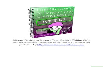 Literary Devices to Improve Your Creative Writing Style