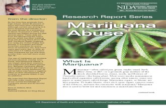 National Institute on Drug Abuse (NIDA): Marijuana Abuse 2010