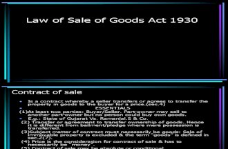 Sale of Goods_Business_Law