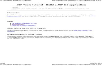 Hypermedial JSF Tools Tutorial - Build a JSF 2.0 Application