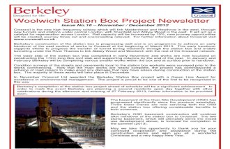 Berkeley Homes pay for Woolwich Crossrail station box