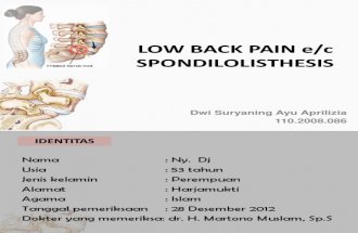 Low Back Pain - Kasus Poli
