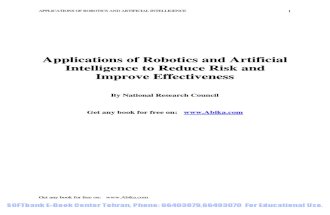 10-Applications of Robotics and Artificial Intelligence