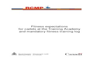 RCMP Pre-Academy Fitness Training Guide