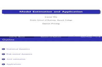 Model Estimation and Application