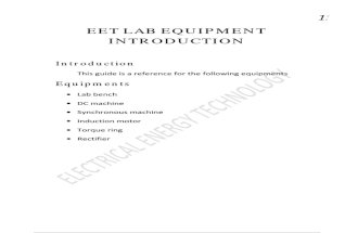 EET Lab Equipment Guide