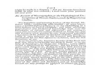 An Account of Micrographia 1753