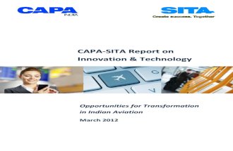 CAPA-SITA Report on Innovation & Technology