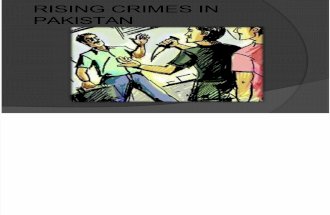 Crime in Pakistan