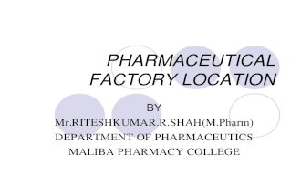 Pharmaceutical Factory Loction