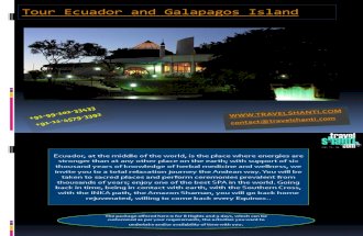 Ecuador Tour Packages