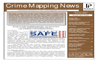 Crime Mapping News Vol 5 Issue 3 (Summer 2003)