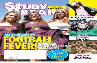 Study Breaks Magazine (San Marcos) - October 2012
