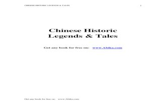 Chinese Historic Legends & Tales