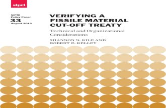 Verifying a Fissile Material Cut-off Treaty: Technical and Organizational Considerations